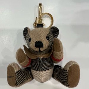burberry cloth bag charm